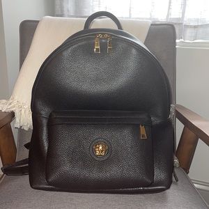 Versace Leather Backpack